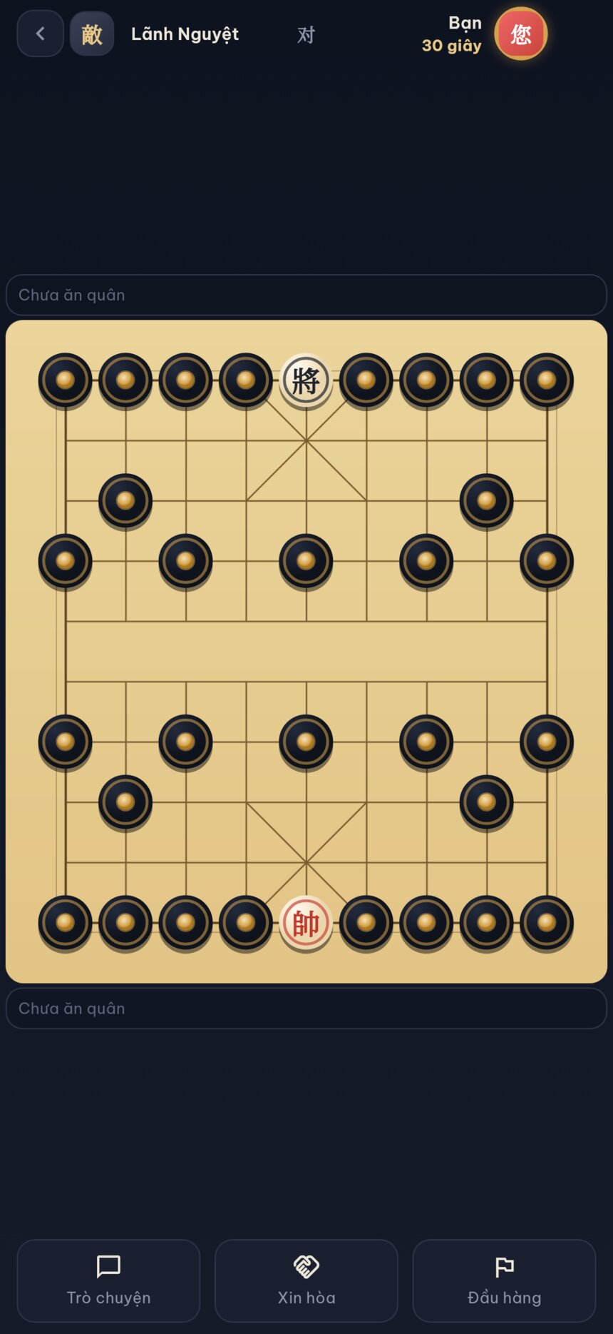 Bàn cờ Poqi với quân úp