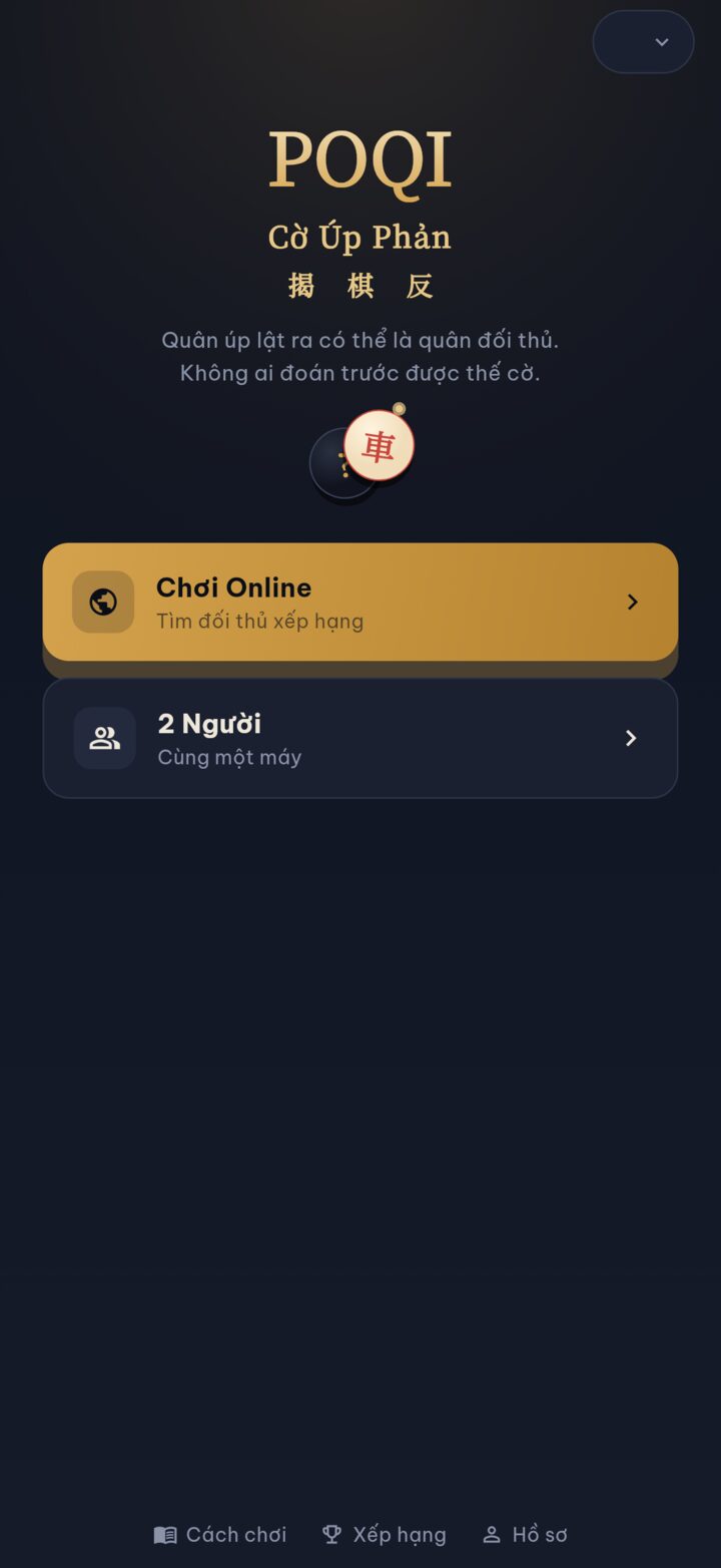 Màn hình chính Poqi